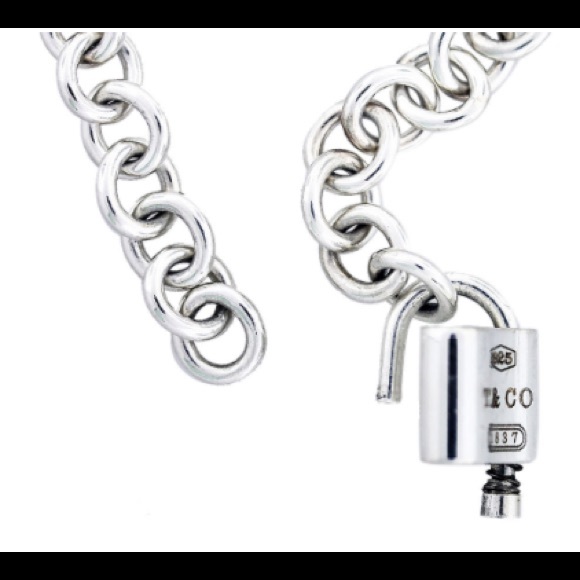 TIFFANY & CO. 1837 Padlock Charm Bracelet - Picture 3 of 9